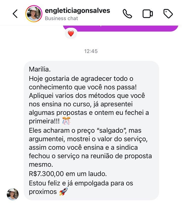Aluna fecha primeiro laudo de R$ 7.300 negociando valor